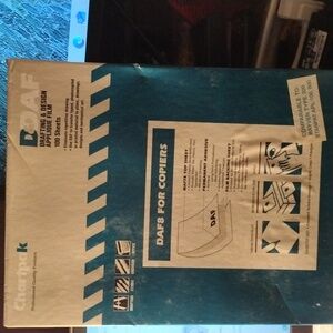 Chartpak Drafting & Design Applique Film.